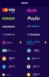 m&eacute;todos de pago wazbee casino