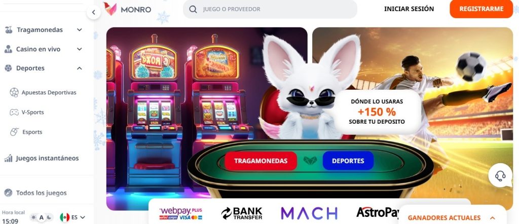 monro casino